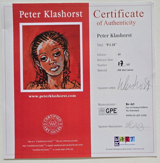 Image 1 of Peter Klashorst - Giclee 