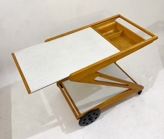 Image 1 of Barkar " Mobilo Pe03" van Cees Braakman voor Pastoe, 1950S