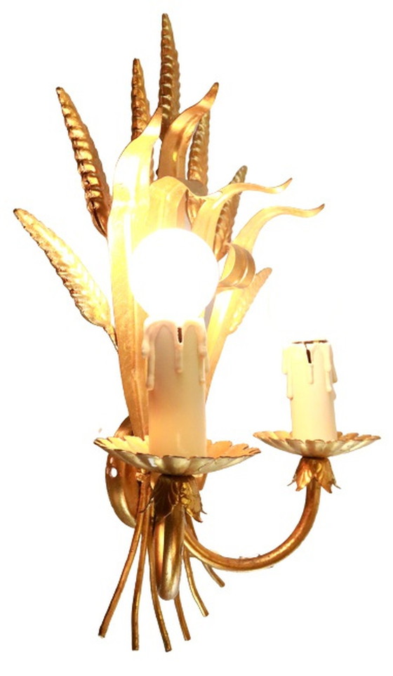 Image 1 of Vintage Hollywood Regency wandlamp lamp 