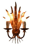 Vintage Hollywood Regency wandlamp lamp 