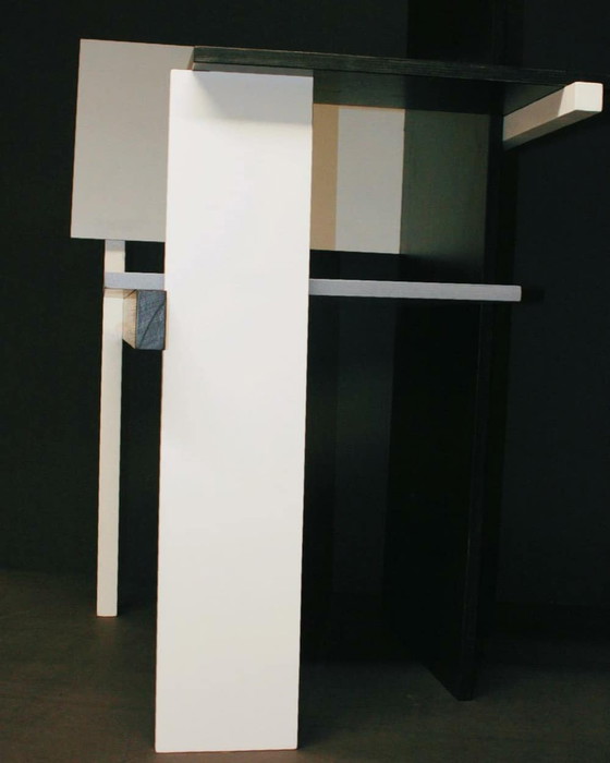 Image 1 of Berlijnse Stoel in stijl van Gerrit Rietveld