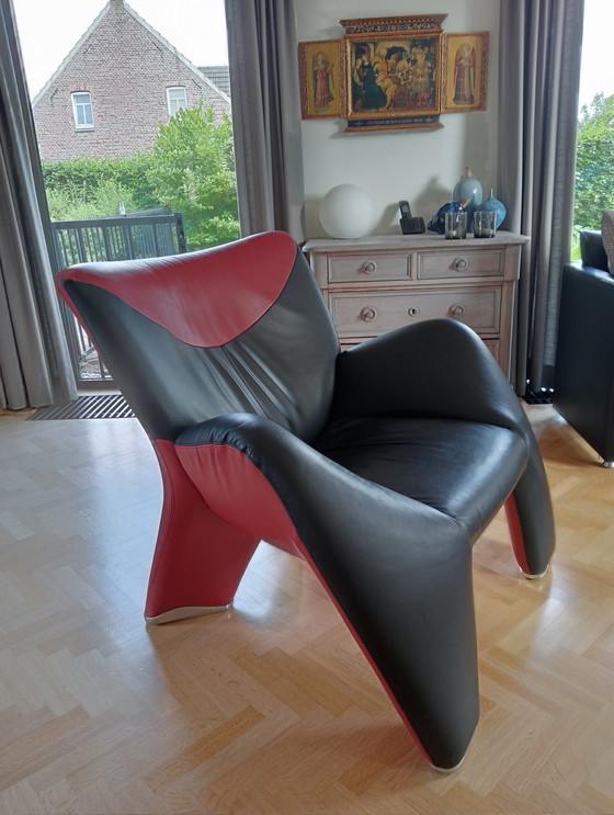 Image 1 of Leolux fauteuil Echnaton