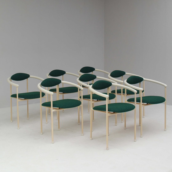 Image 1 of Set Italiaanse Eetkamerstoelen