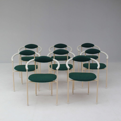 Set Italiaanse Eetkamerstoelen