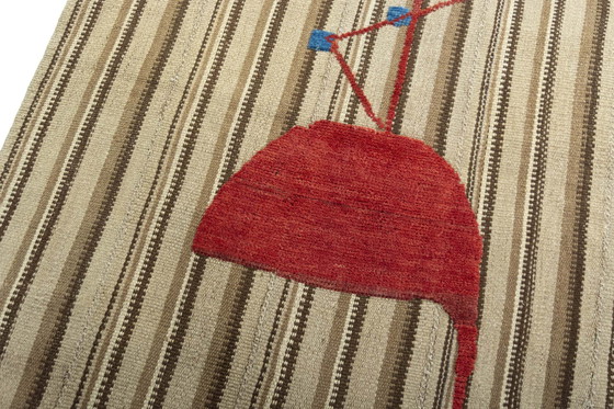 Image 1 of Handgeweven design kelim 155 x 127 cm - Modern en uniek tapijt