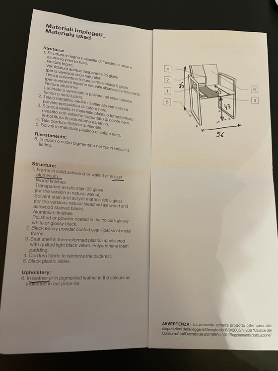 Image 1 of 10Xcassina 184Eve Eetkamerstoelen By Piero Lissoni