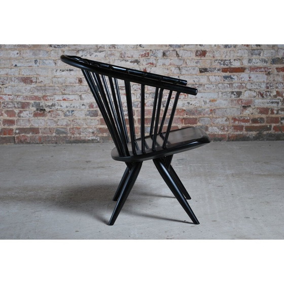 Image 1 of Vintage Crinolette fauteuil van Ilmari Tapiovaara voor Asko, Finland 1960