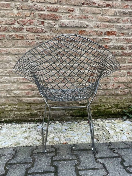 Image 1 of Harry Bertoia Knoll Diamond Stoel