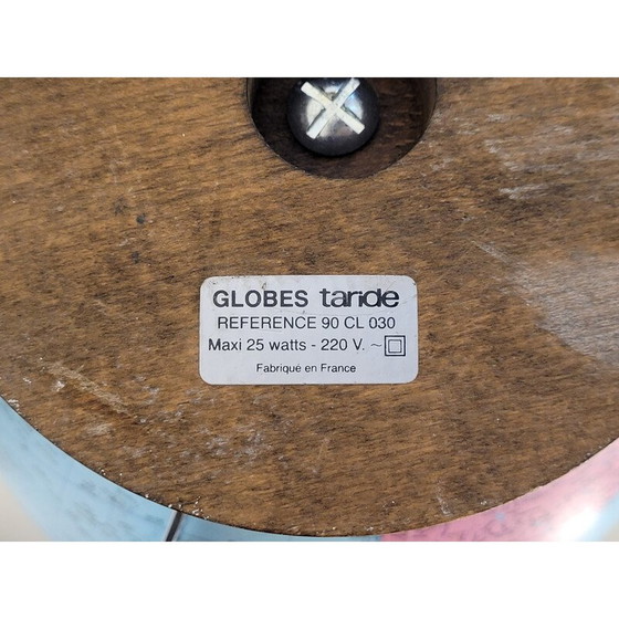 Image 1 of Vintage kartonnen globe van Globes Taride, Frankrijk 1960