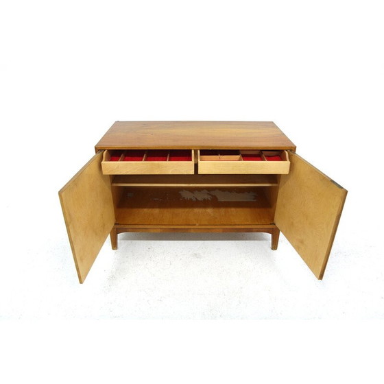 Image 1 of Scandinavisch notenhouten highboard vintage, Zweden 1960