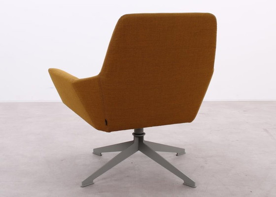 Image 1 of 2X Casala Floyd Fauteuil Bruin/Geel 