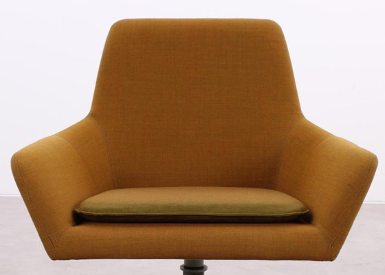 Image 1 of 2X Casala Floyd Fauteuil Bruin/Geel 