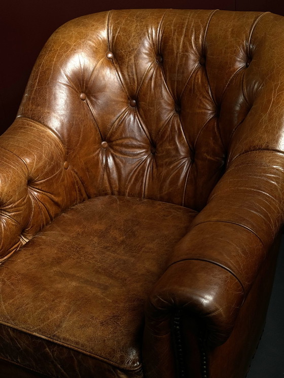 Image 1 of 2x Chesterfield fauteuils