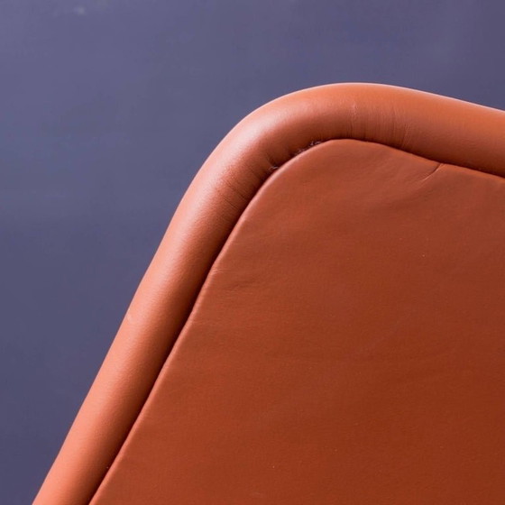 Image 1 of Fauteuil F157 In Bruin Leder