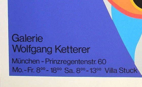 Image 1 of Fritz Genkinger - 1970 Tentoonstellingsaffiche "De grote schoen