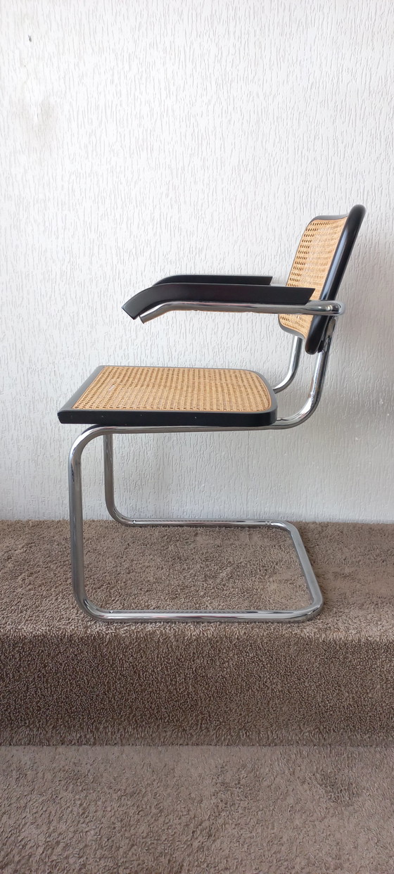 Image 1 of Set van 4 vintage stoelen -  Marcel Breuer - Buisframe