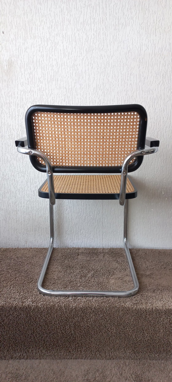 Image 1 of Set van 4 vintage stoelen -  Marcel Breuer - Buisframe