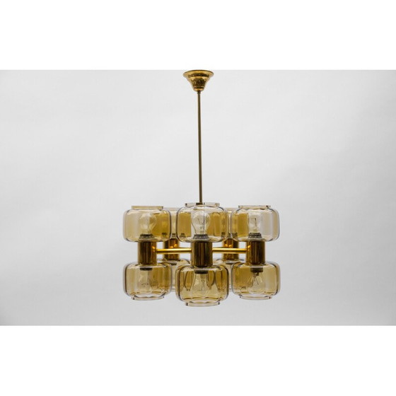 Image 1 of Vintage ruimtetijdperk Spoetnik 10-lichts lamp, 1960