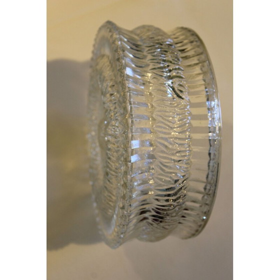 Image 1 of Vintage glazen plafond- of wandlamp, Italië, jaren 1960