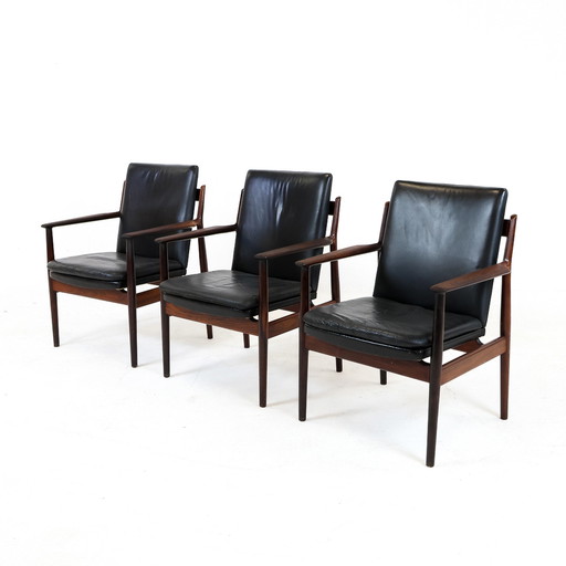 Arne Vodder Model 431 stoel Sibast 1960s