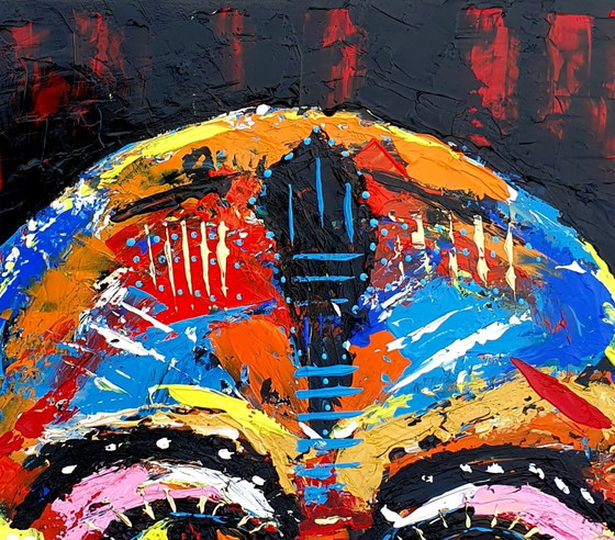 Image 1 of Jovan Srijemac (1962) - Shaman Mask Vs Bad Feeling