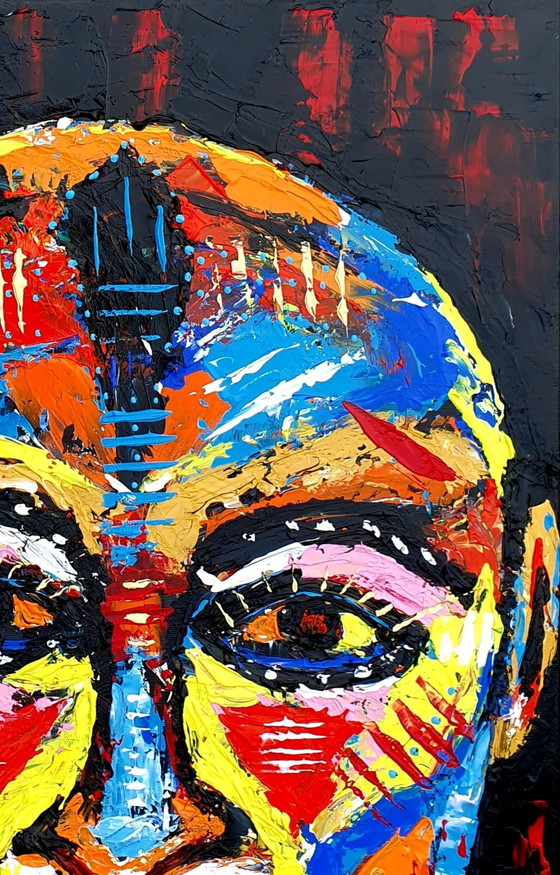 Image 1 of Jovan Srijemac (1962) - Shaman Mask Vs Bad Feeling