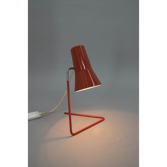 Image 1 of Vintage tafellamp met verstelbare kap door Hurka voor Drupol, 1960