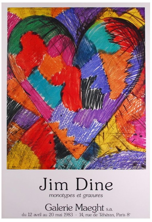 Jim Dine, Hart