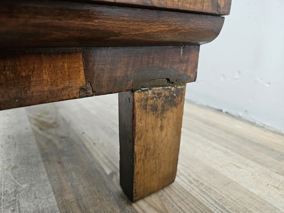 Image 1 of Art Decò Briar Console Met Spiegel