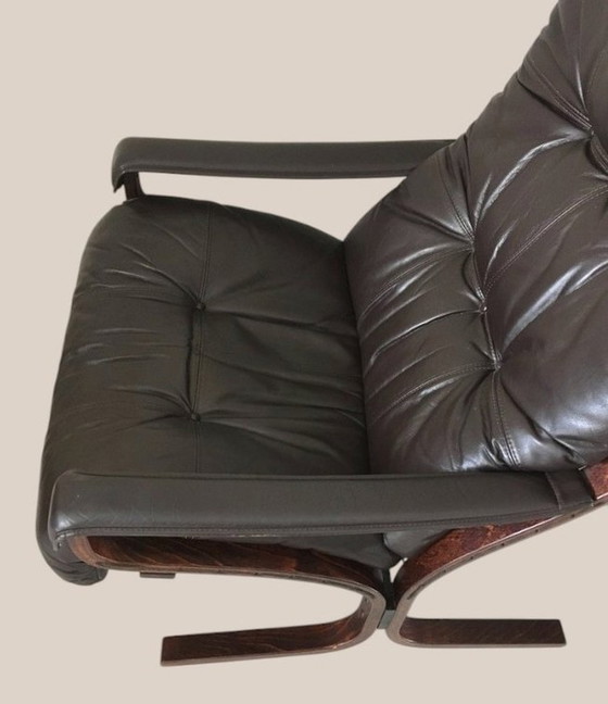 Image 1 of Twee Siesta fauteuils van Ingmar Relling voor Westnofa Noorwegen 1960