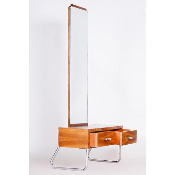 Image 1 of Bauhaus vintage kapspiegel, Tsjechië 1930