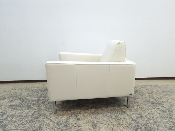 Image 1 of De Sede ds 4 fauteuil leren fauteuil design fauteuil crème