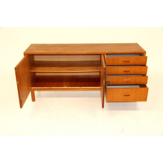 Image 1 of Vintage dressoir van teak en beuken, Zweden 1960