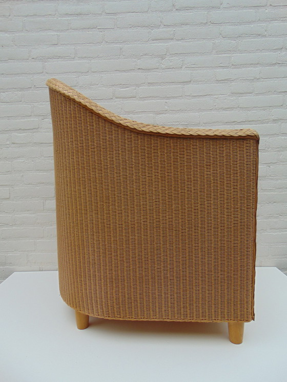 Image 1 of Lloyd Loom fauteuil