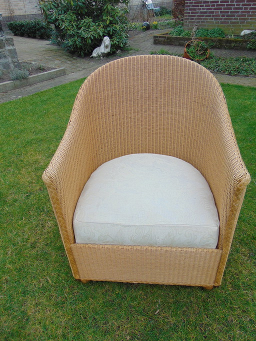 Lloyd Loom fauteuil