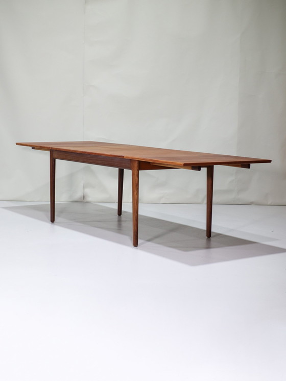 Image 1 of Eettafel Uitschuifbaar Deens Design Vintage Teak