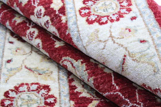 Image 1 of Origineel handgeknoopt Ziegler tapijt 174 X 121 Cm Topconditie