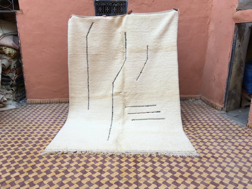 Beni Ouarain Marokkaans Berber Tapijt 289 X 201 Cm