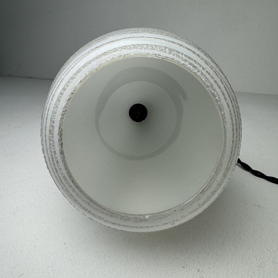 Image 1 of Vintage glazen hanglamp 1970