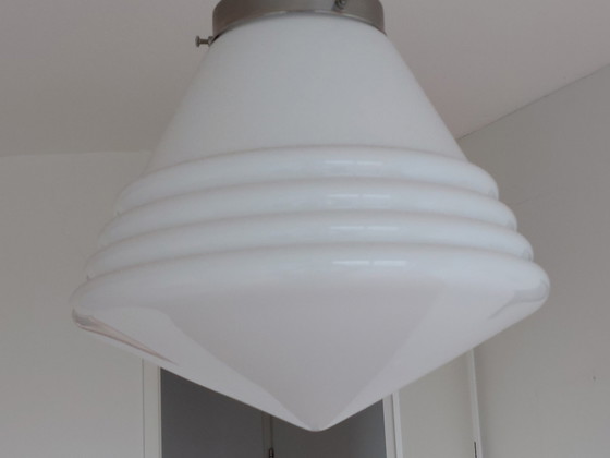 Image 1 of Gispen Giso Hanglamp Lamp Schoollamp Luxe Groot