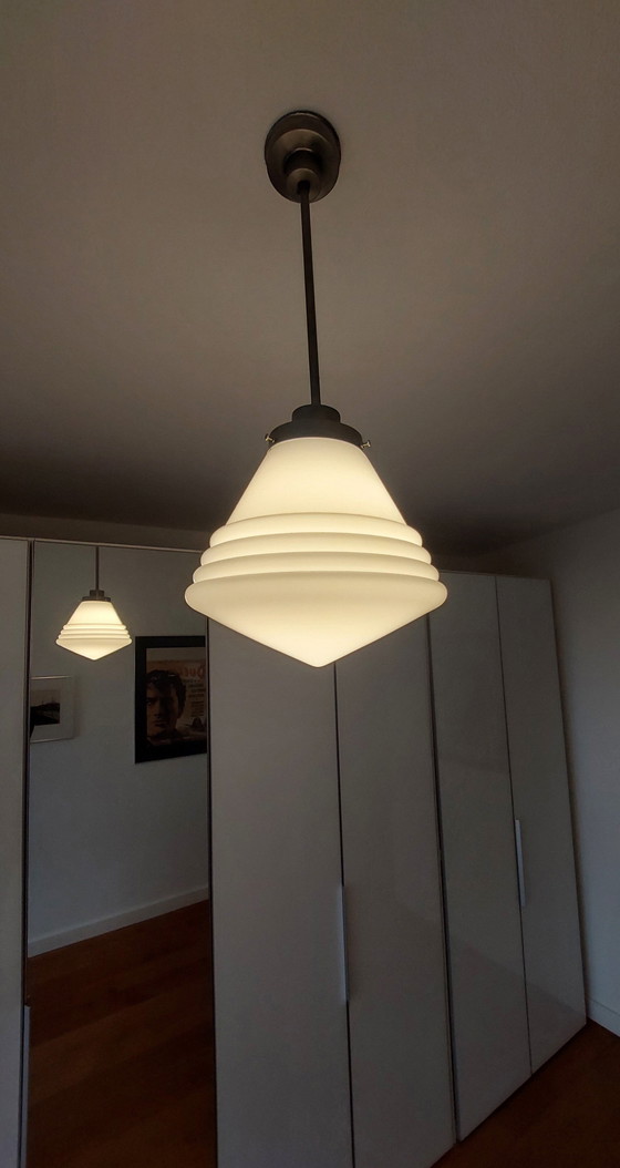 Image 1 of Gispen Giso Hanglamp Lamp Schoollamp Luxe Groot