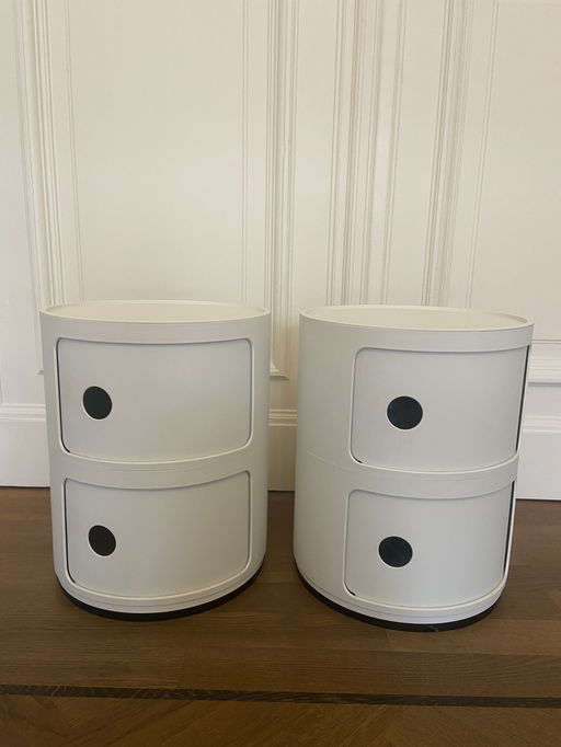 2x Kartell COMPONIBILI CLASSIC 2 elementen beker