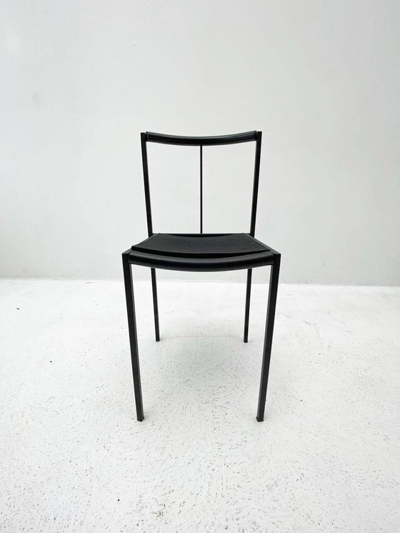 Image 1 of 6 stoelen van Zeus Noto Maurizio Peregalli Millepunte, 1984