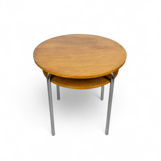 Image 1 of Bauhaus stalen tafel van Petr Vichr, 1930S