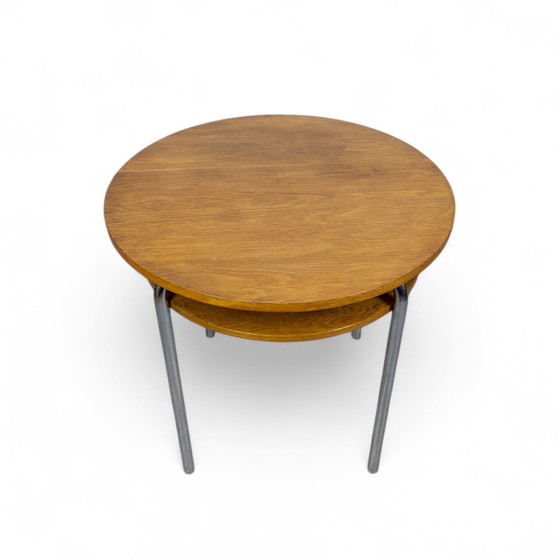 Image 1 of Bauhaus stalen tafel van Petr Vichr, 1930S