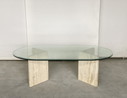 Travertine coffeetable