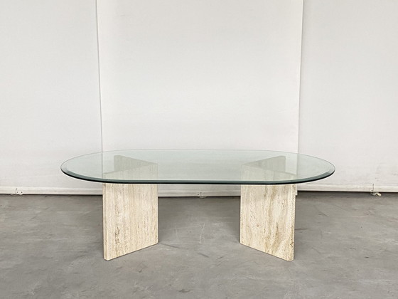 Image 1 of Travertine coffeetable