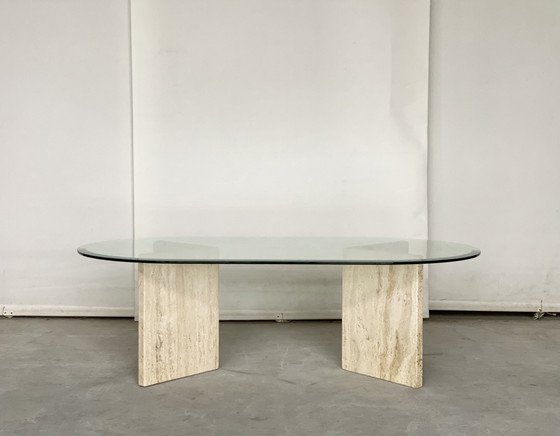 Image 1 of Travertine coffeetable