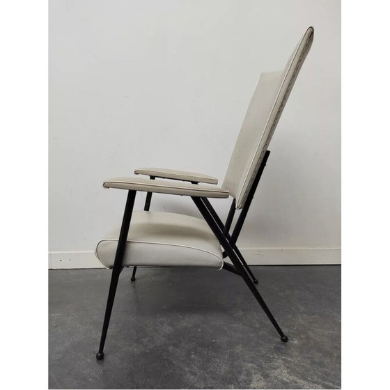 Image 1 of Vintage hoge fauteuil van Colette Gueden, 1950