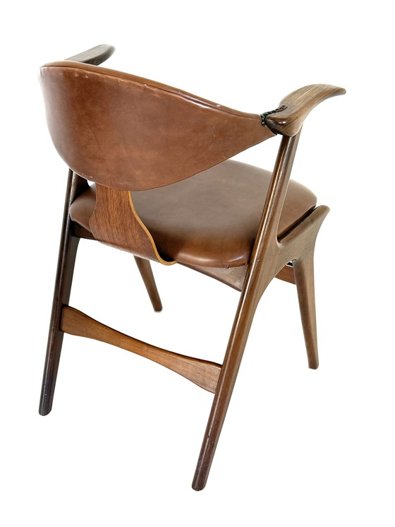 Image 1 of 4X Louis Van Teeffelen Koehoorn Stoelen